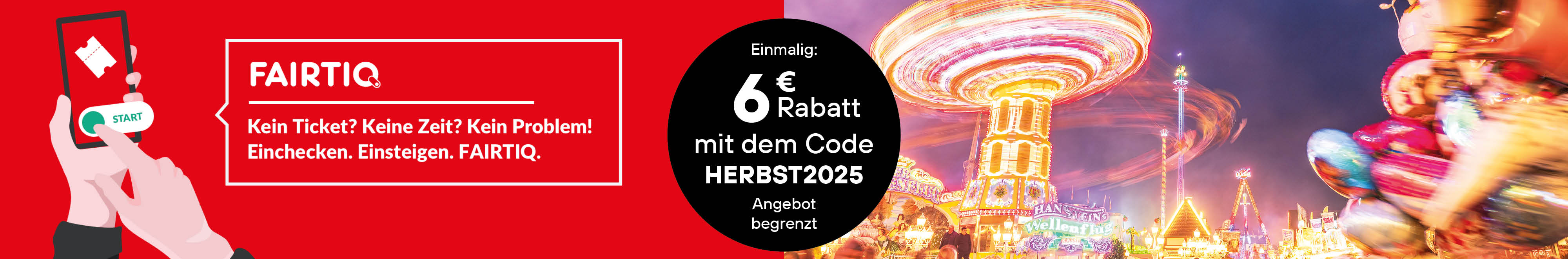 Fairtiq Herbstkampagne - Bild vom Freimarkt Bremen